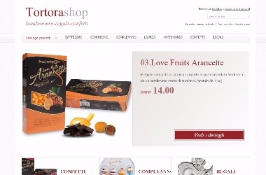Tortorashop: vendita on line di bomboniere e confetti